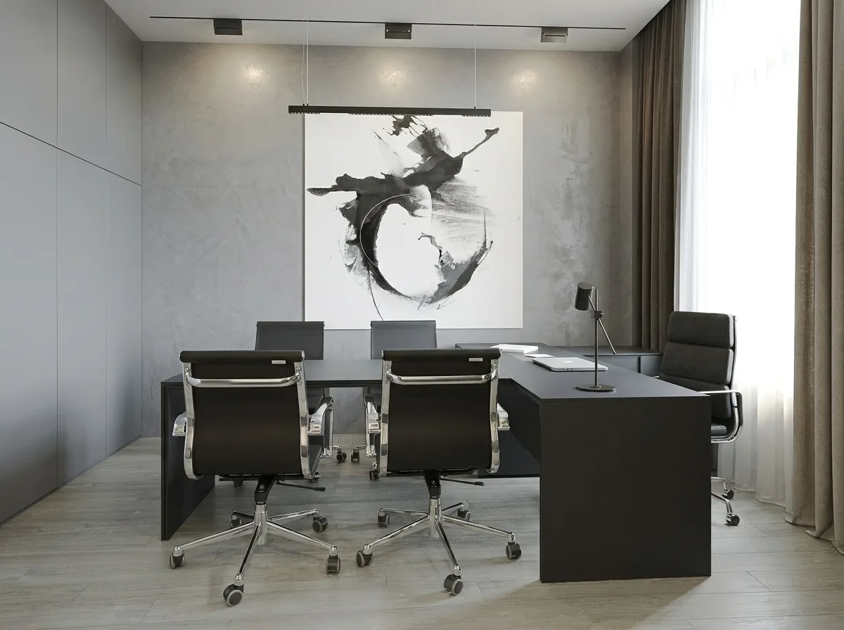 Переговорная. Eames и графика